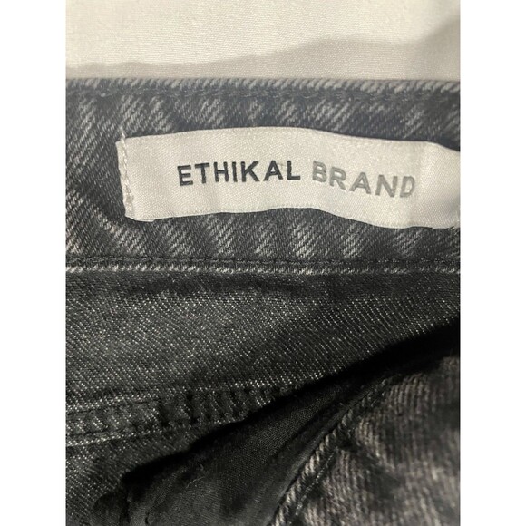 PTCL Ethikal Brand Jeans Women's 27 Skater Streetwear Grunge Y2K 90's Black Wash - Picture 6 of 13